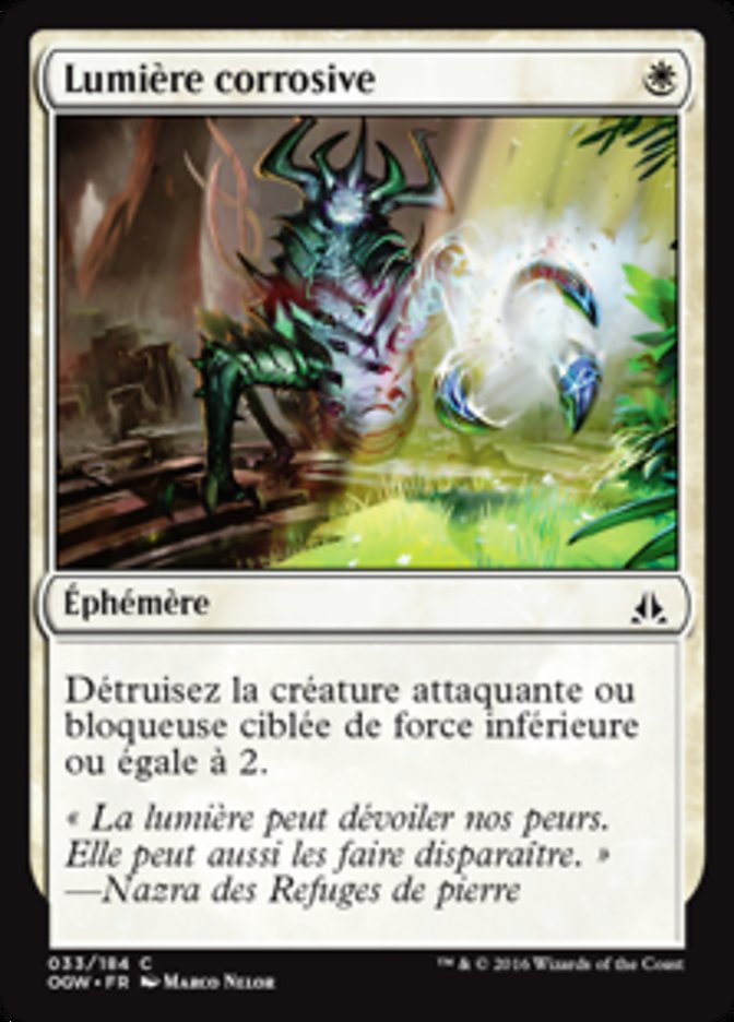 image Lumière corrosive