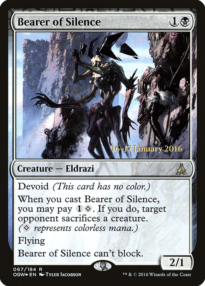 image Bearer of Silence
