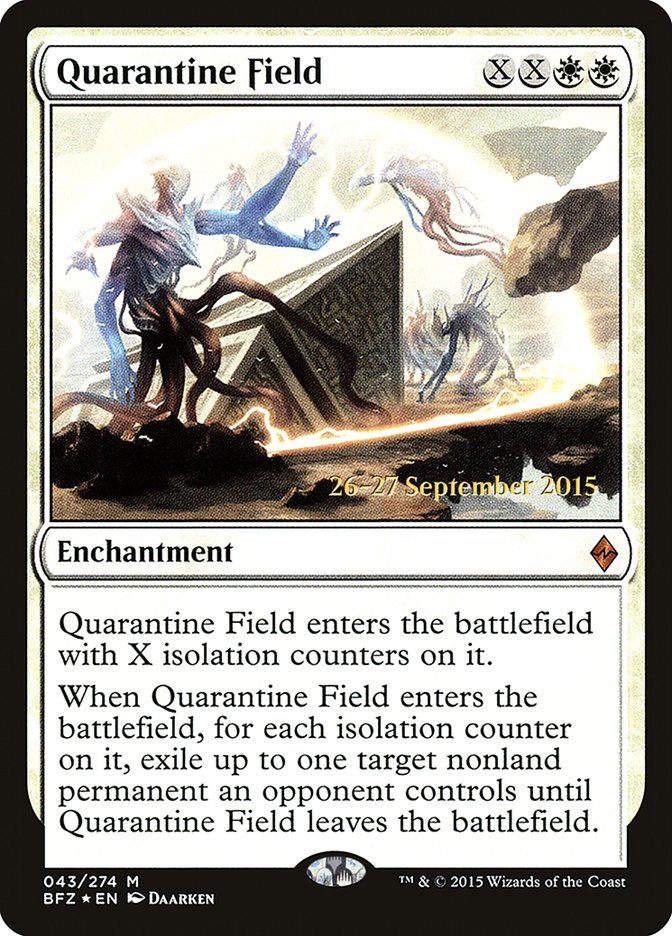 image Quarantine Field