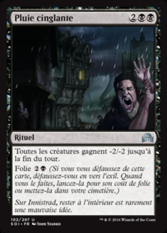 image Pluie cinglante
