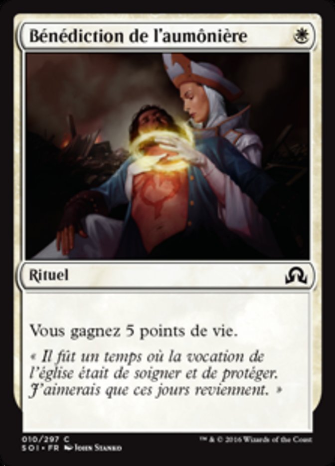 image Bénédiction de l'aumônière