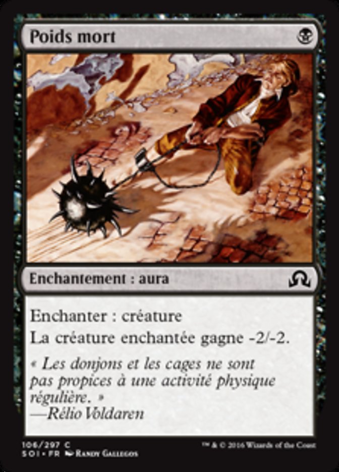 image Poids mort
