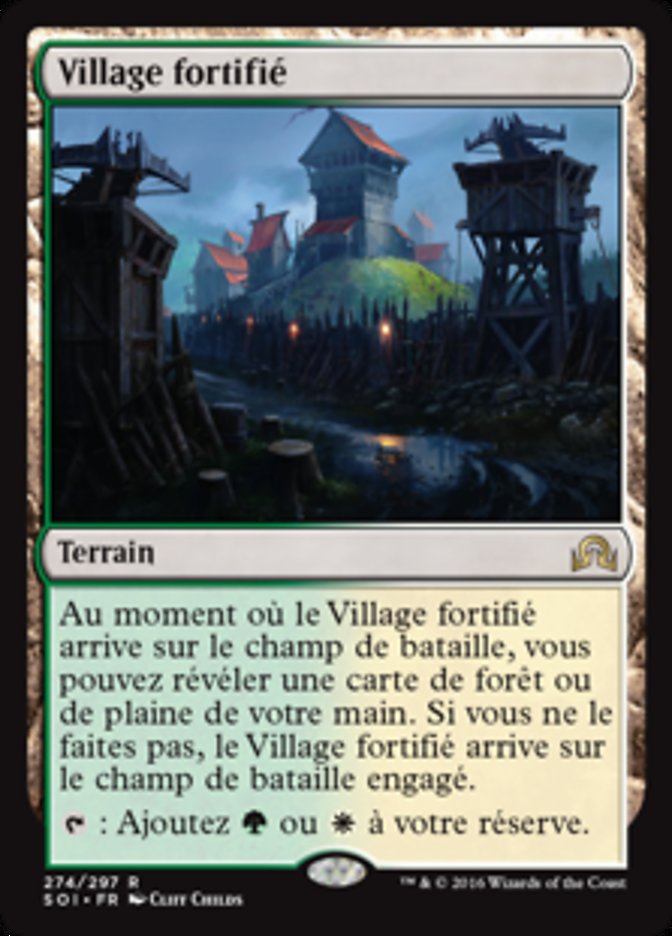 image Village fortifié