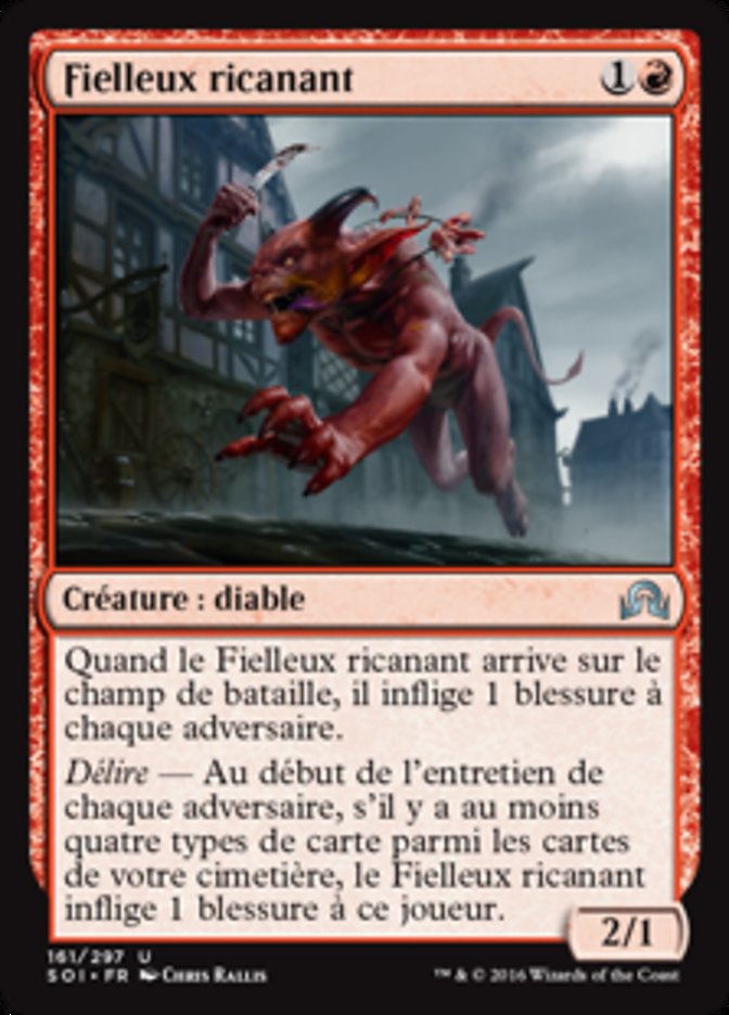 image Fielleux ricanant