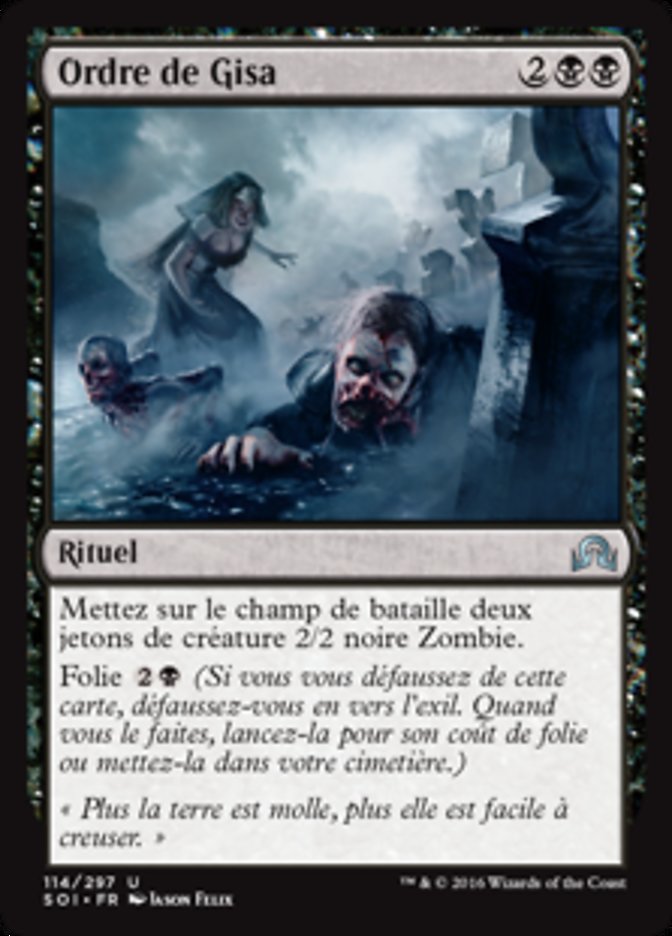 image Ordre de Gisa