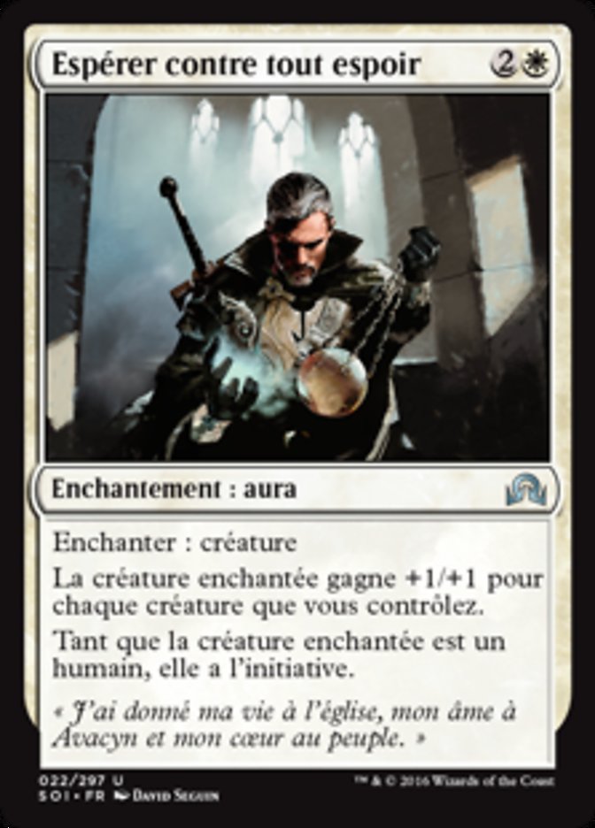 image Espérer contre tout espoir