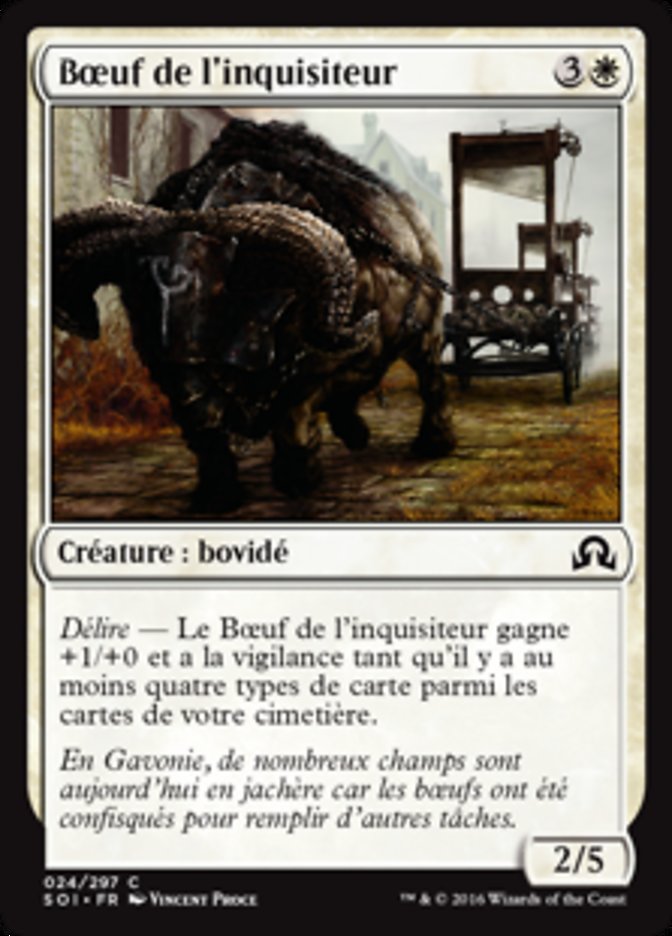 image Bœuf de l'inquisiteur