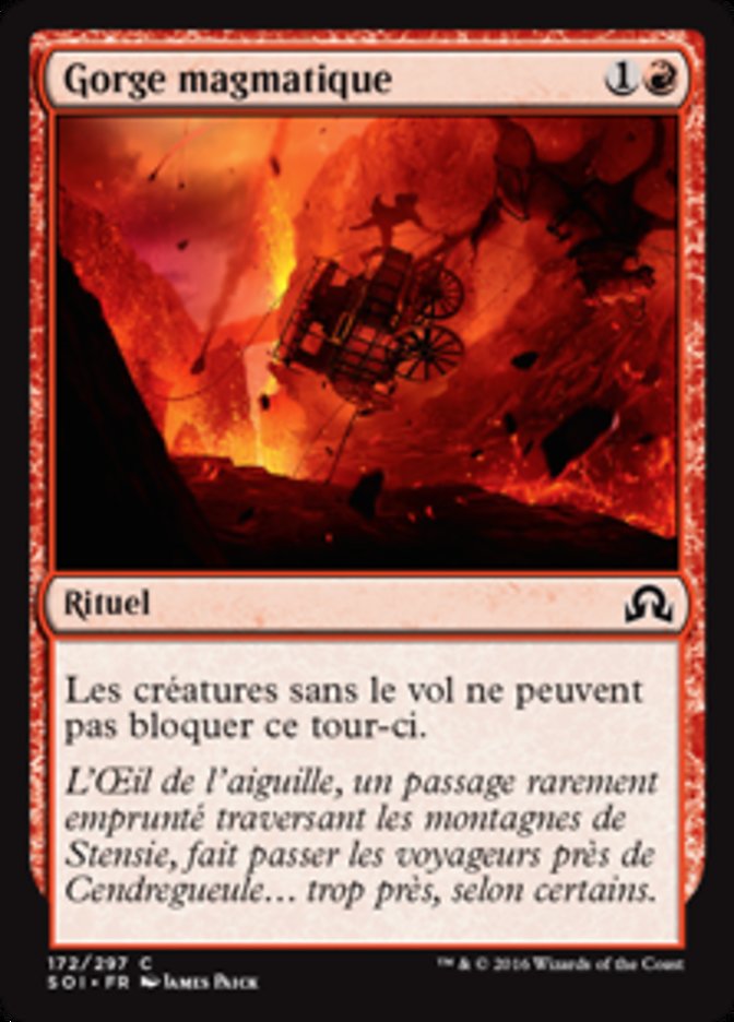 image Gorge magmatique
