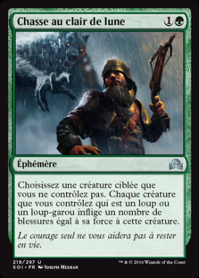 image Chasse au clair de lune