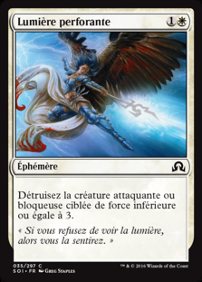 image Lumière perforante