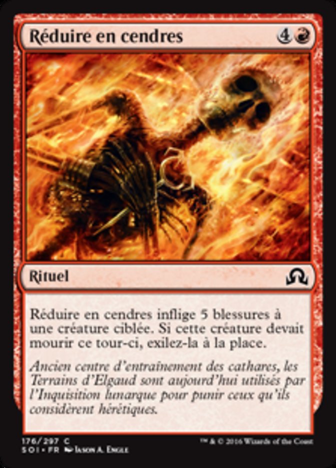 image Réduire en cendres