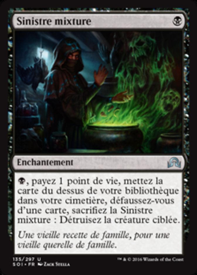 image Sinistre mixture