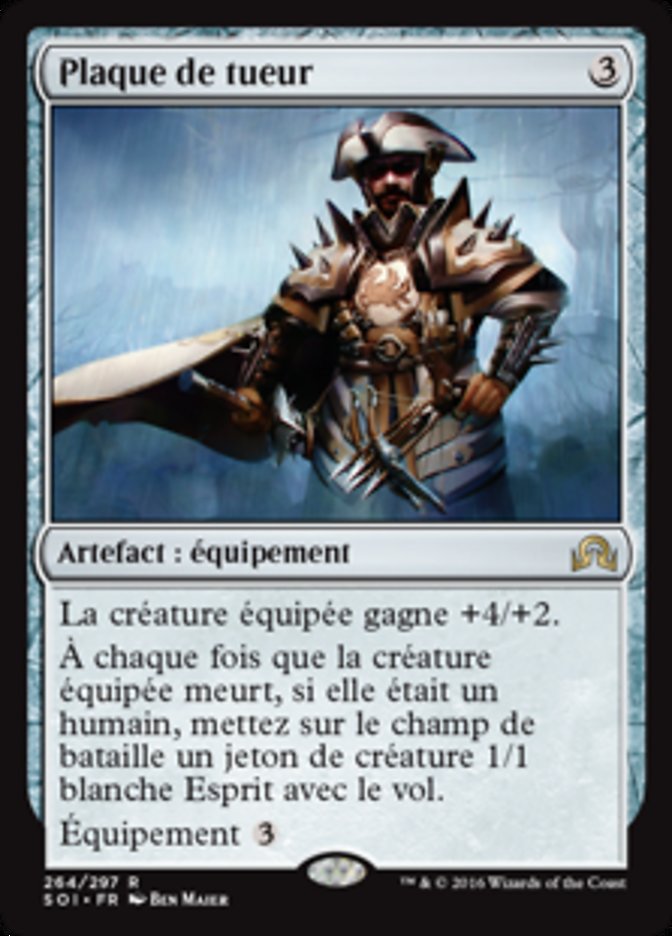 image Plaque de tueur