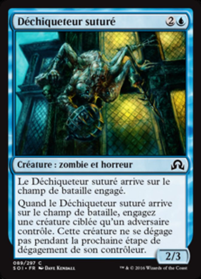 image Déchiqueteur suturé