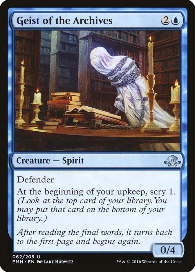 image Geist of the Archives