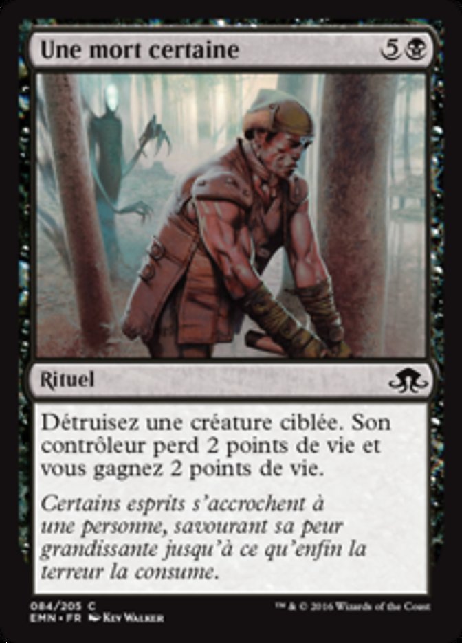 image Une mort certaine