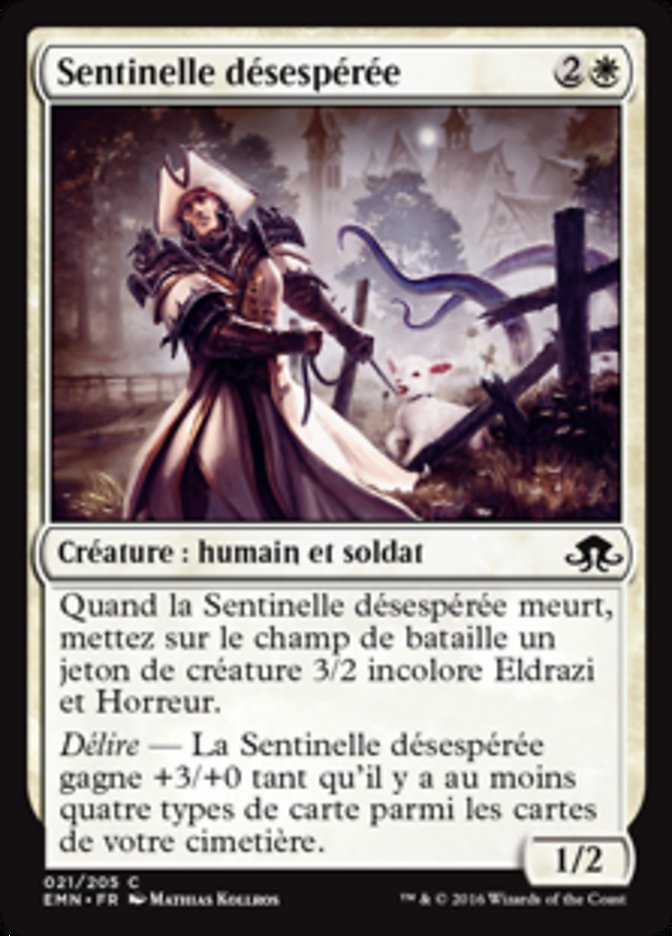 image Sentinelle désespérée