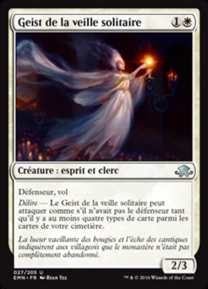 image Geist de la veille solitaire