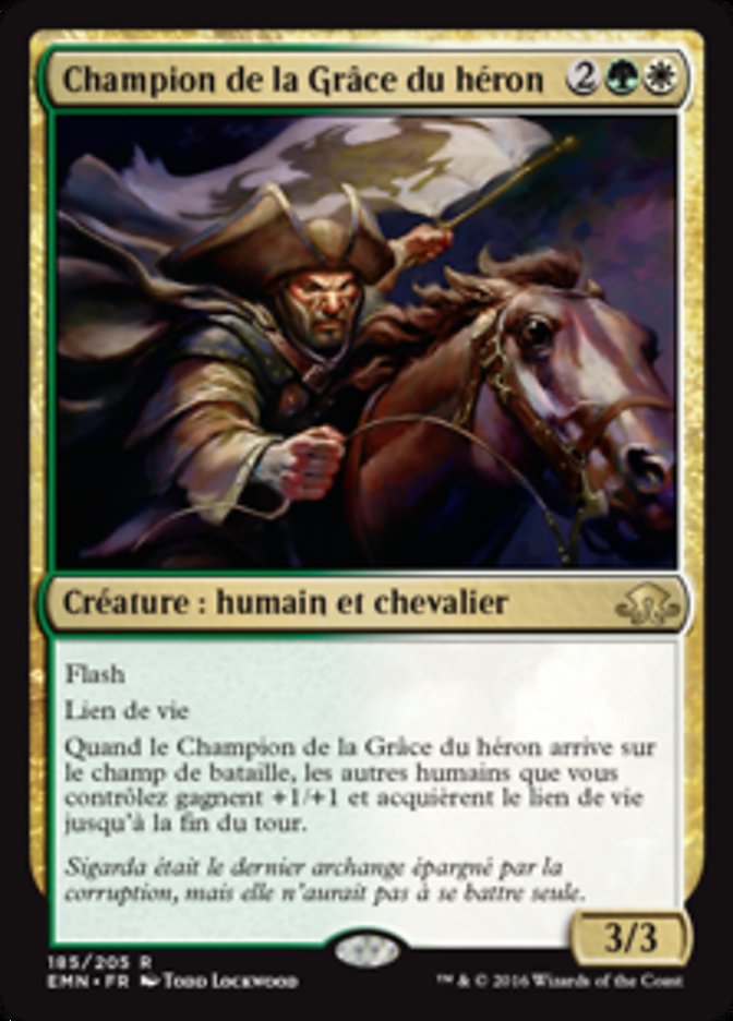 image Champion de la Grâce du héron
