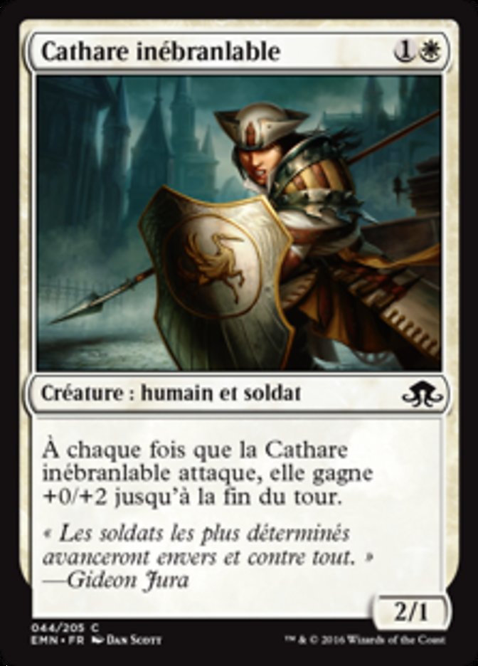 image Cathare inébranlable