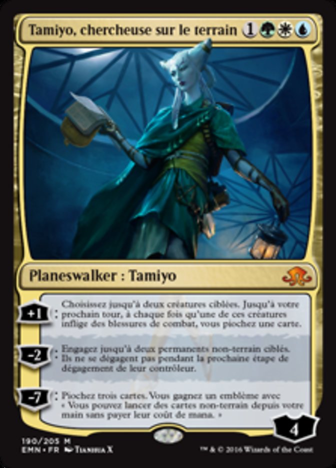 image Tamiyo, chercheuse sur le terrain