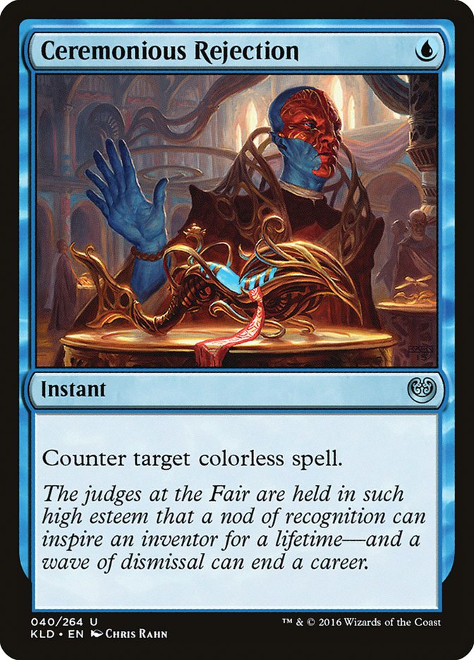 image Ceremonious Rejection