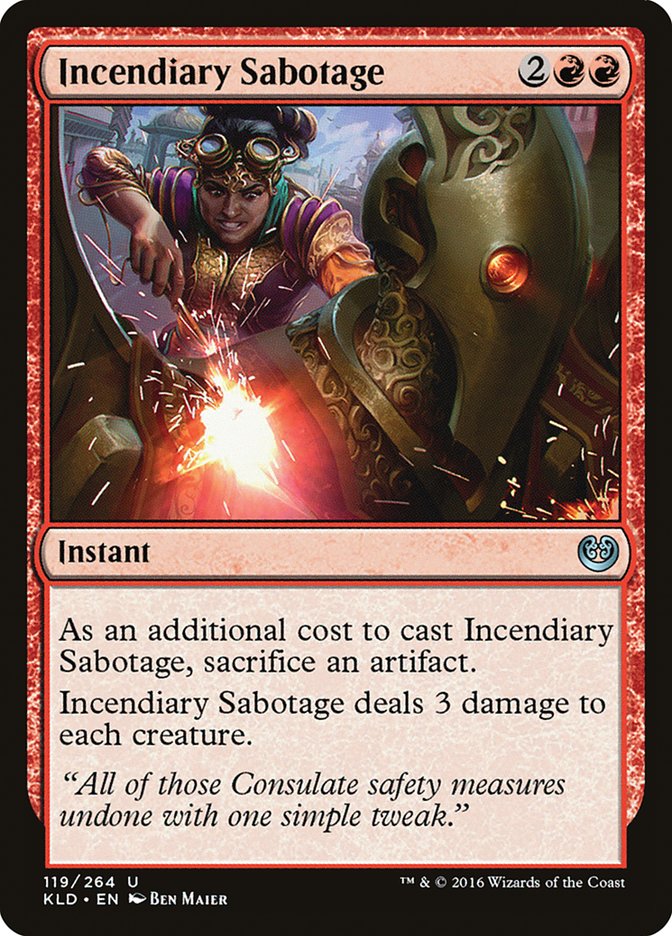 image Incendiary Sabotage