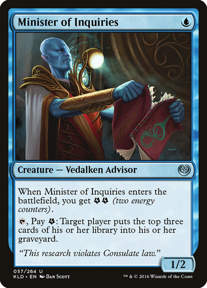 image Minister of Inquiries