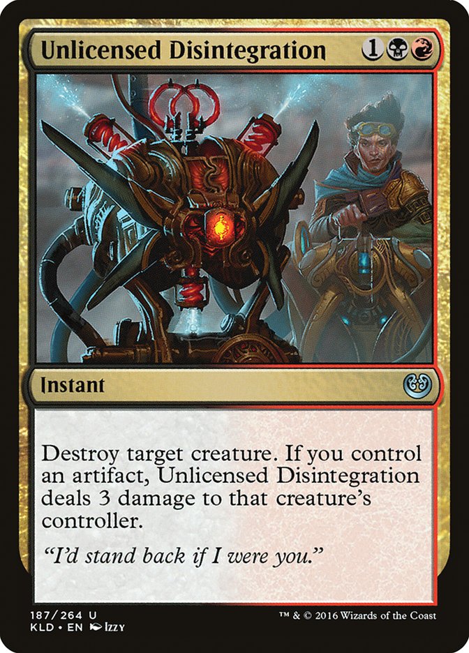 image Unlicensed Disintegration