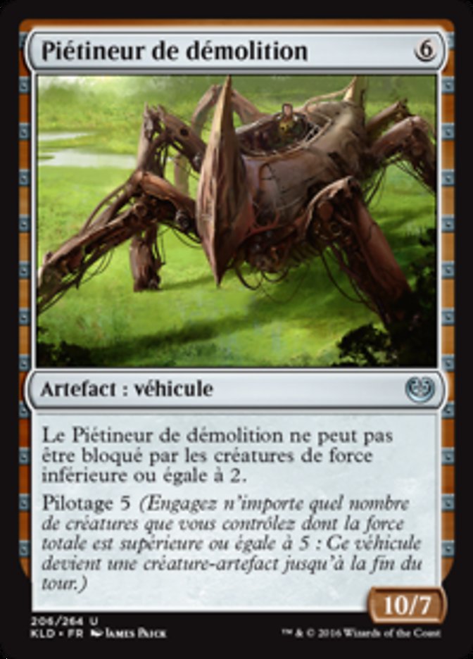 image Piétineur de démolition