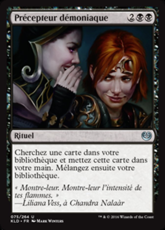 image Précepteur démoniaque