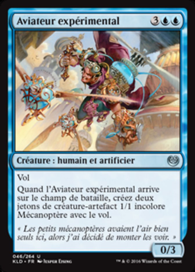 image Aviateur expérimental
