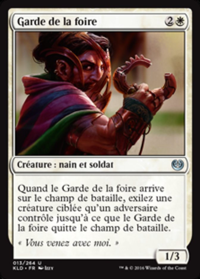 image Garde de la foire