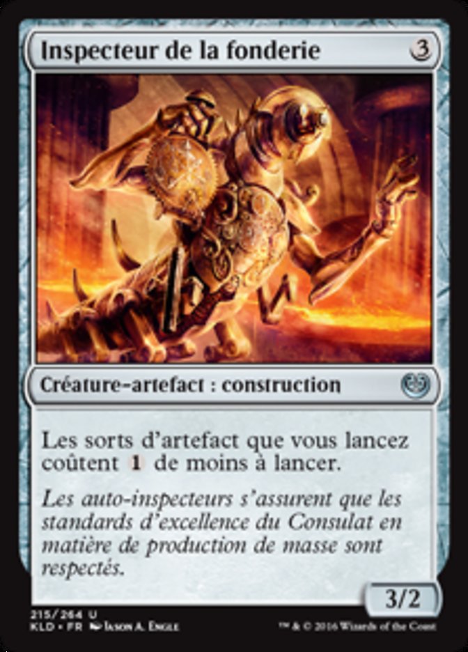 image Inspecteur de la fonderie