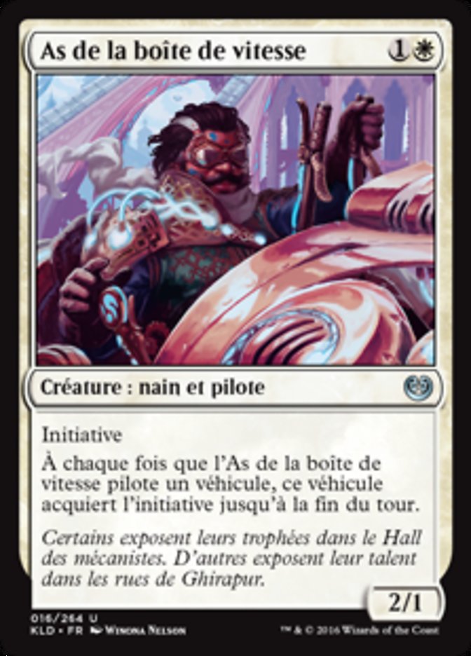 image As de la boîte de vitesse