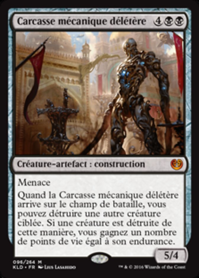 image Carcasse mécanique délétère