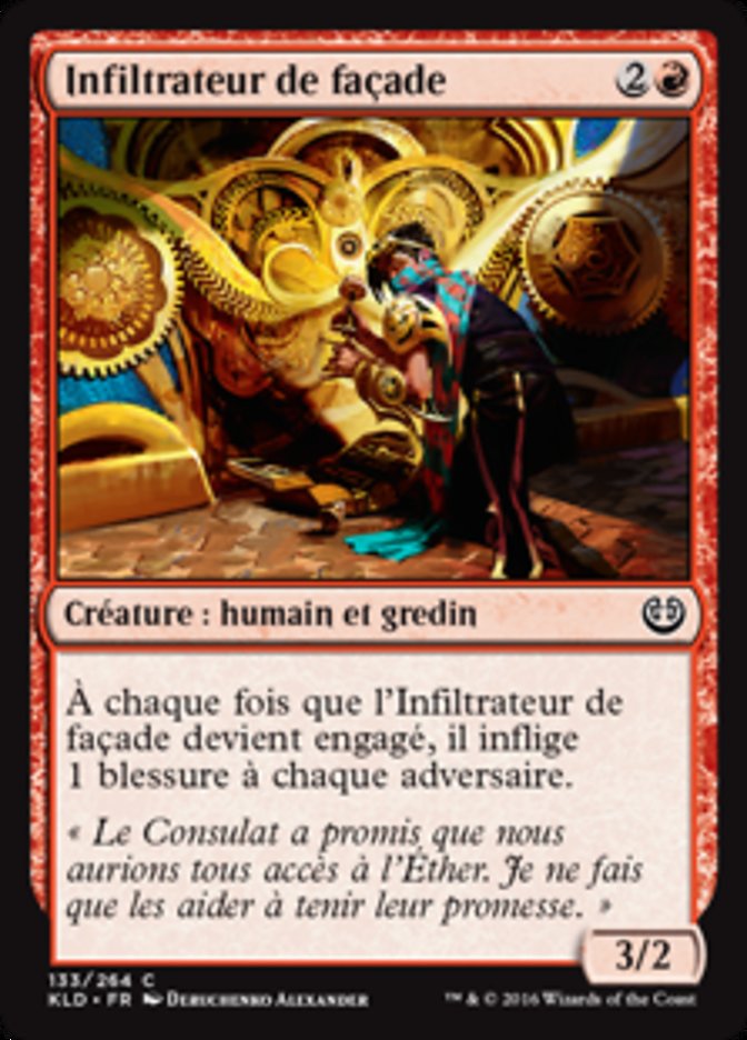 image Infiltrateur de façade