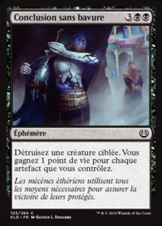 image Conclusion sans bavure