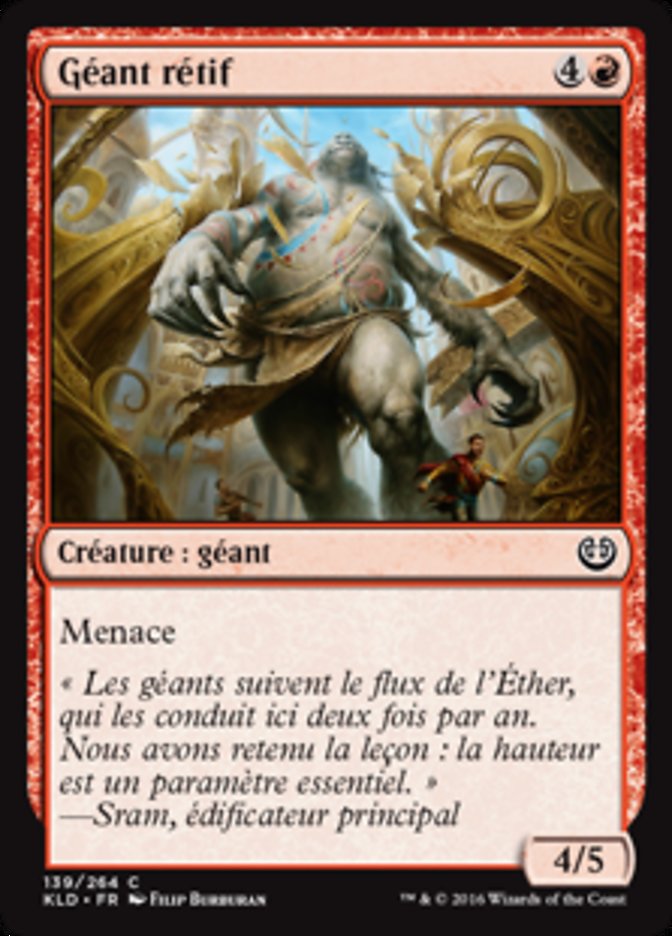 image Géant rétif