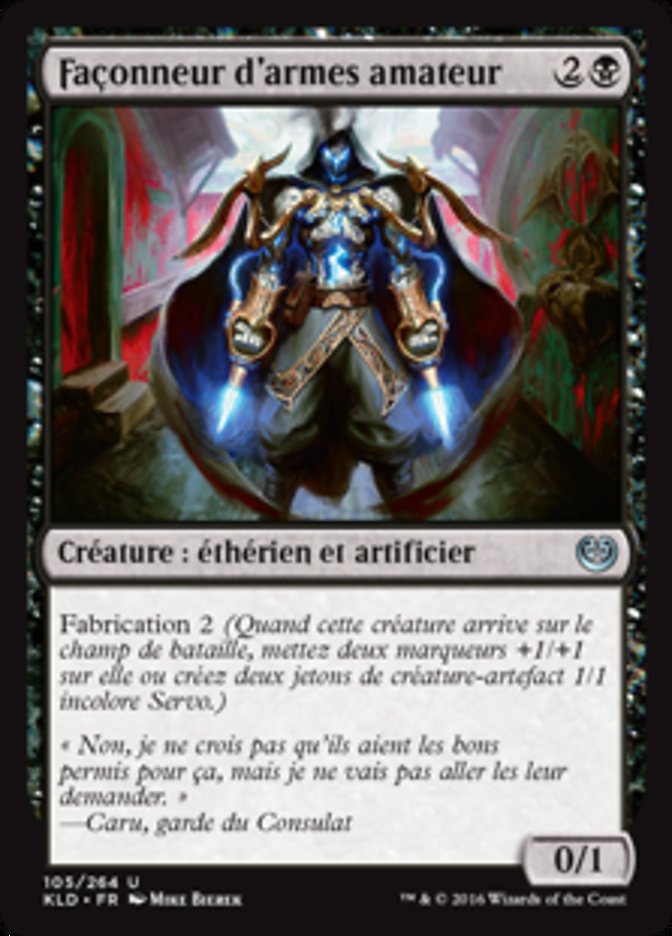 image Façonneur d'armes amateur