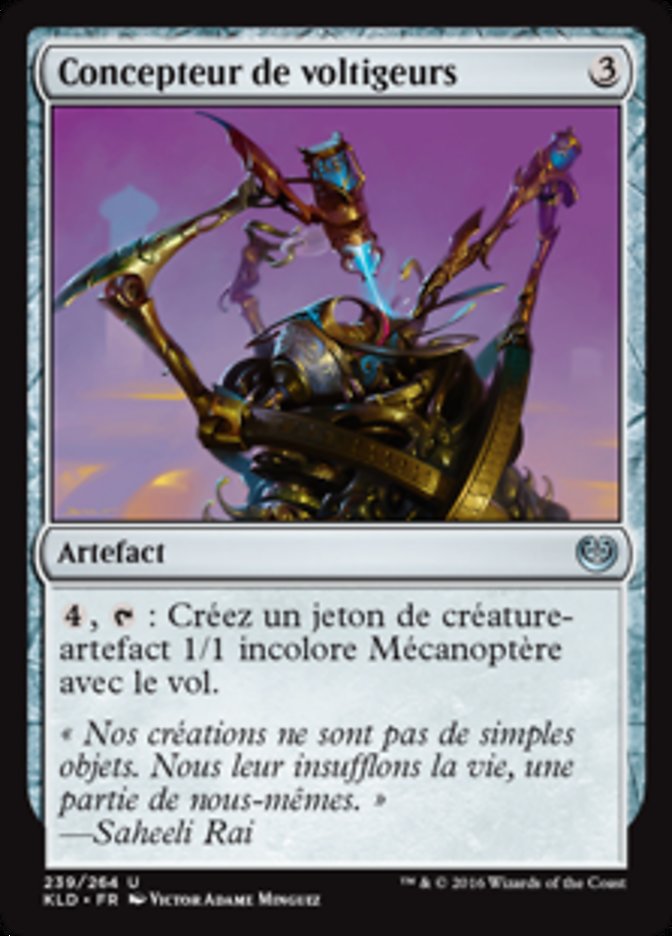 image Concepteur de voltigeurs