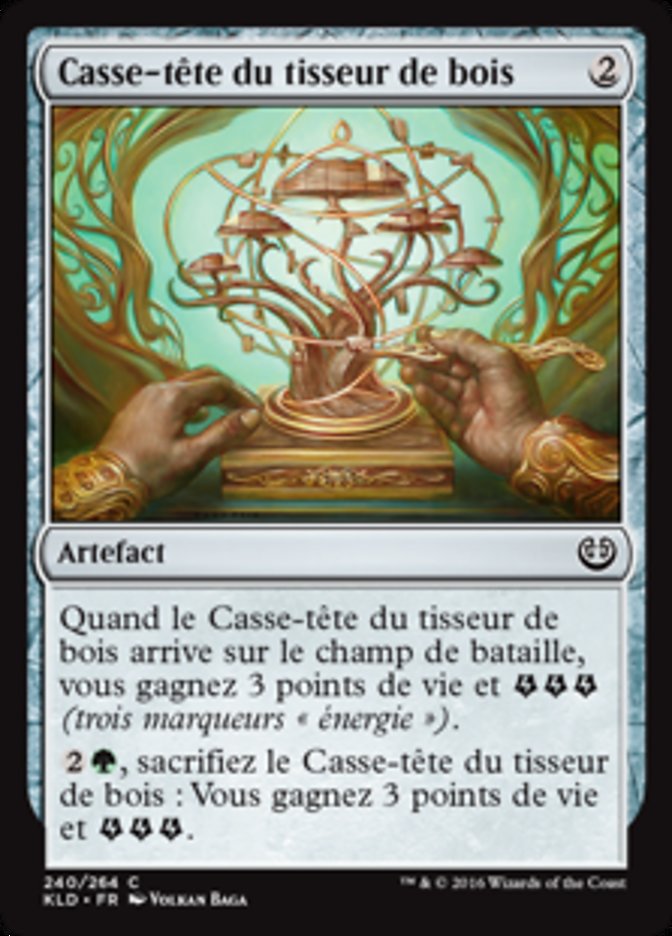 image Casse-tête du tisseur de bois