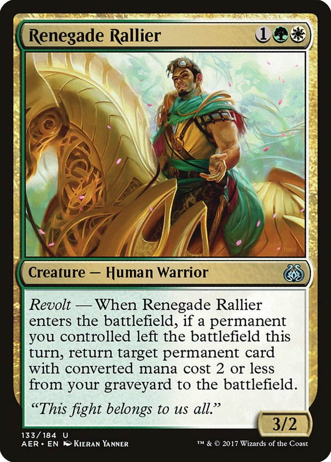 image Renegade Rallier