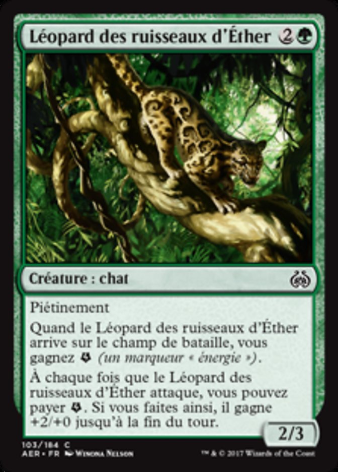 image Léopard des ruisseaux d'Éther