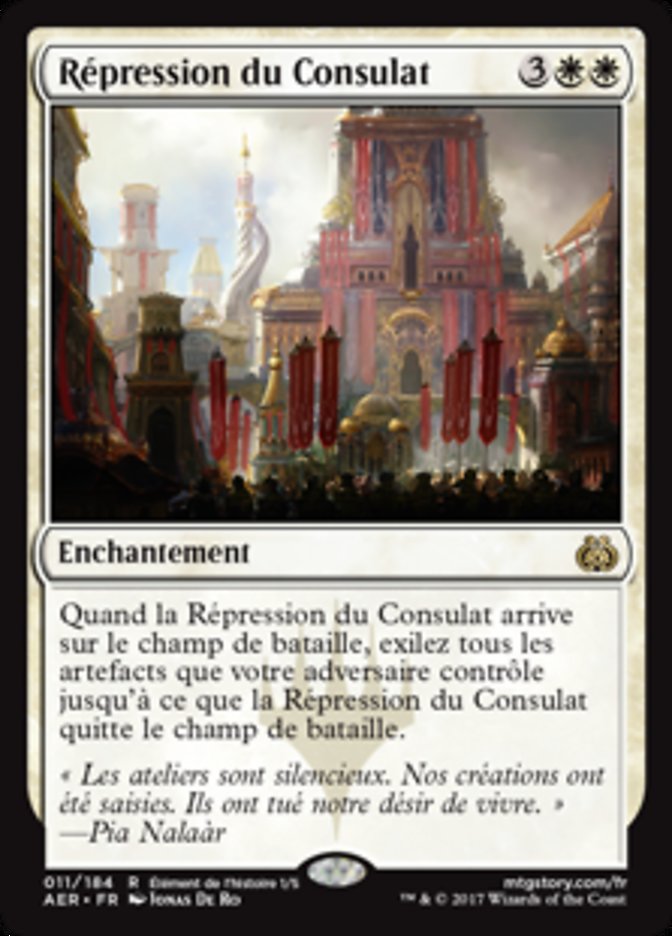 image Répression du Consulat