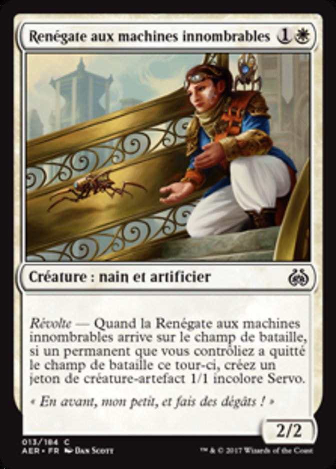 image Renégate aux machines innombrables