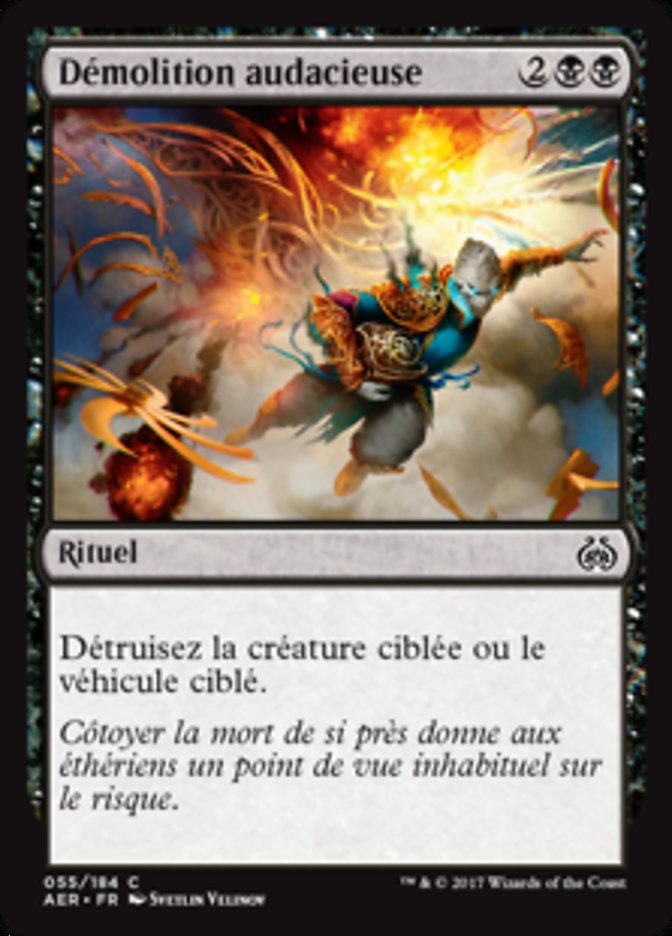 image Démolition audacieuse