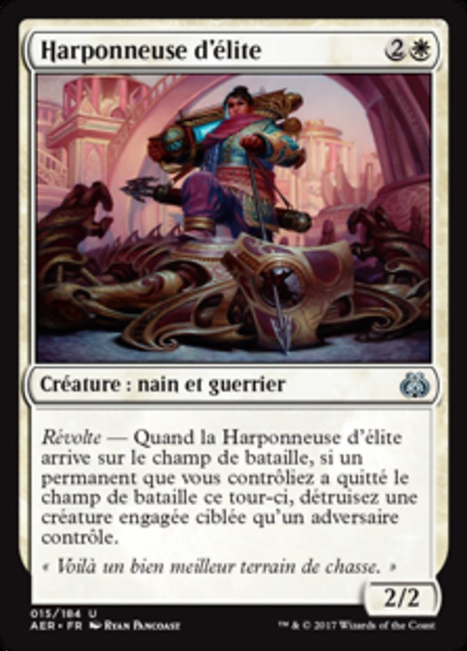 image Harponneuse d'élite