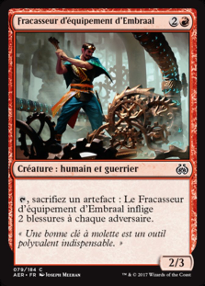 image Fracasseur d'équipement d'Embraal