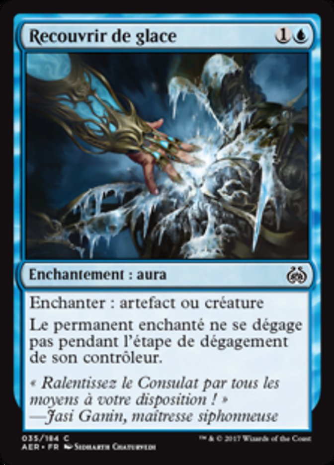 image Recouvrir de glace